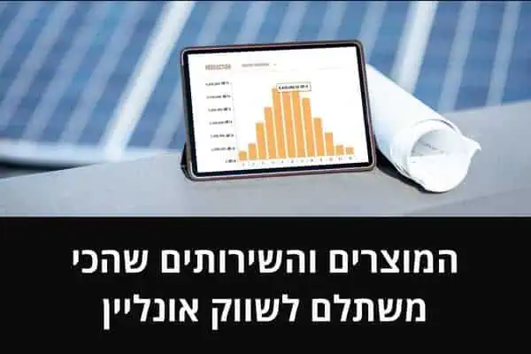 המוצרים והשירותים שהכי משתלם לשווק אונליין